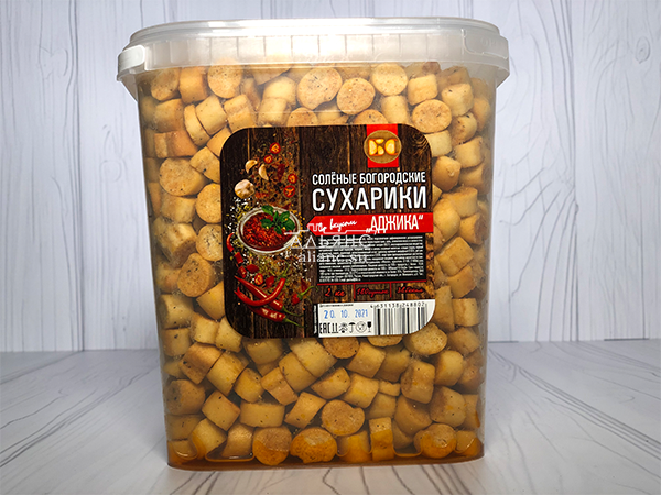 Сухарики с аджикой в Воскресенске