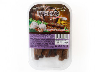 Арахис: Сурские гренки Чеснок с зеленью (100 гр)