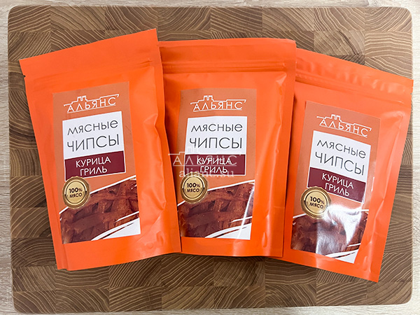 Мясо (АЛЬЯНС) вяленое курица "Гриль" 50 гр. в Воскресенске