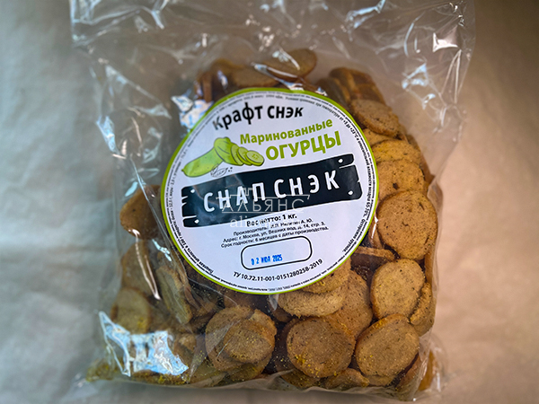 Снапсы ПШЕНИЧНЫЕ "Маринованные огурцы" в Воскресенске