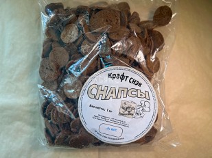 Мясные снеки: СНАПСЫ гренки со вкусом холодец и хрен