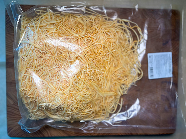 Сырный продукт ФЕРМЕРСКИЙ паутинка с паприкой в Воскресенске