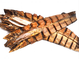 Тарань вяленая: Белый амур холодного копчения